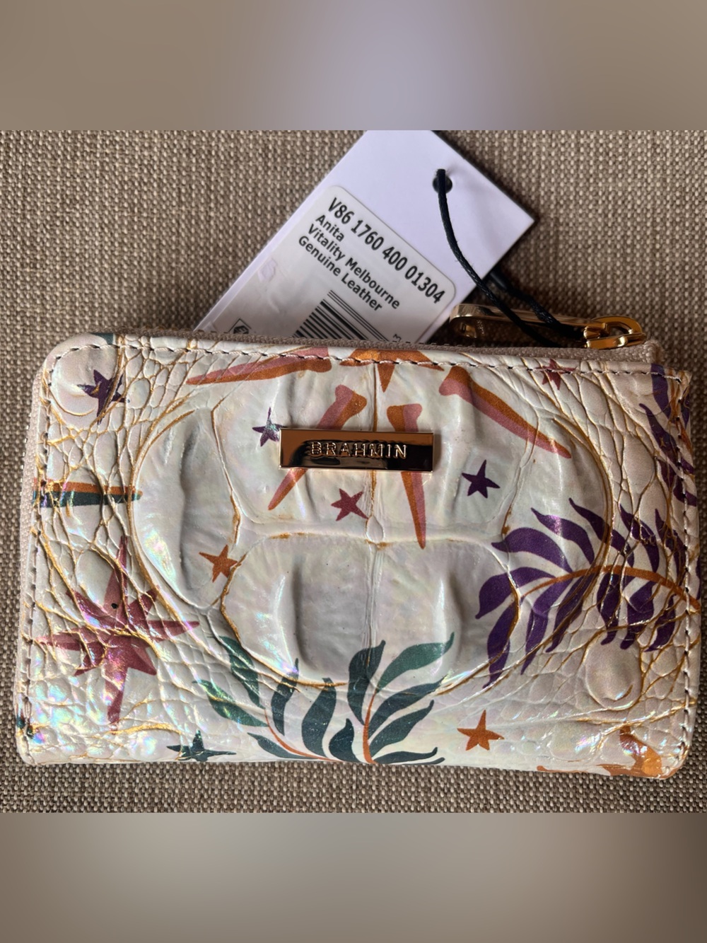 NWT Brahmin ANITA in VITALITY MELBOURNE Wallet
